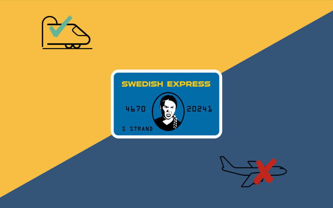 Swedish Express: The credit card that reduces your points when you fly and rewards you when taking the train